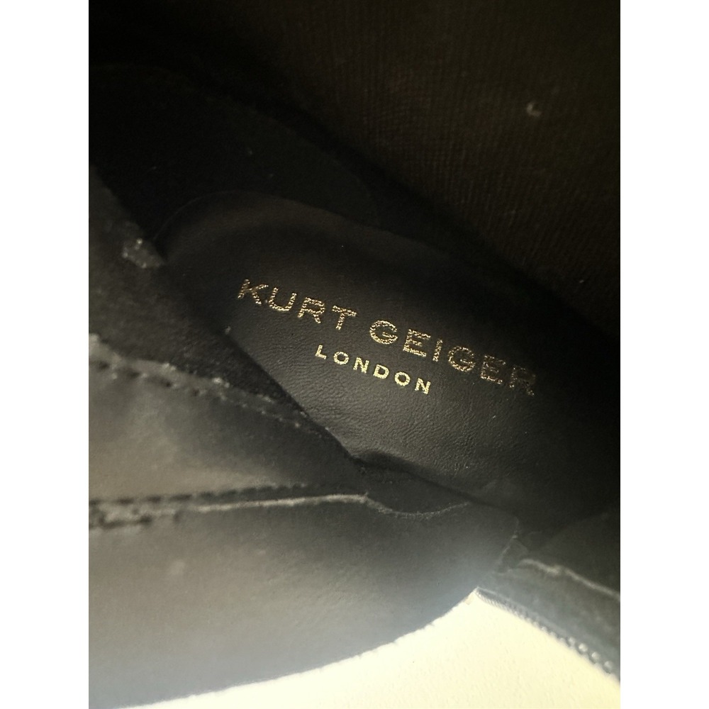 New Kurt Geiger Ankle Boots Women Size 37 Leather Luxury Party Crystals - Picture 5 of 11